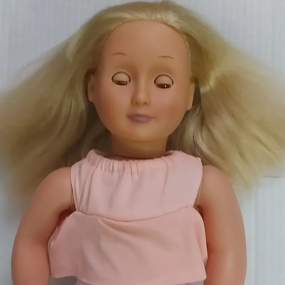 BATTAT Our Generation Blond Hair Green Eye 18